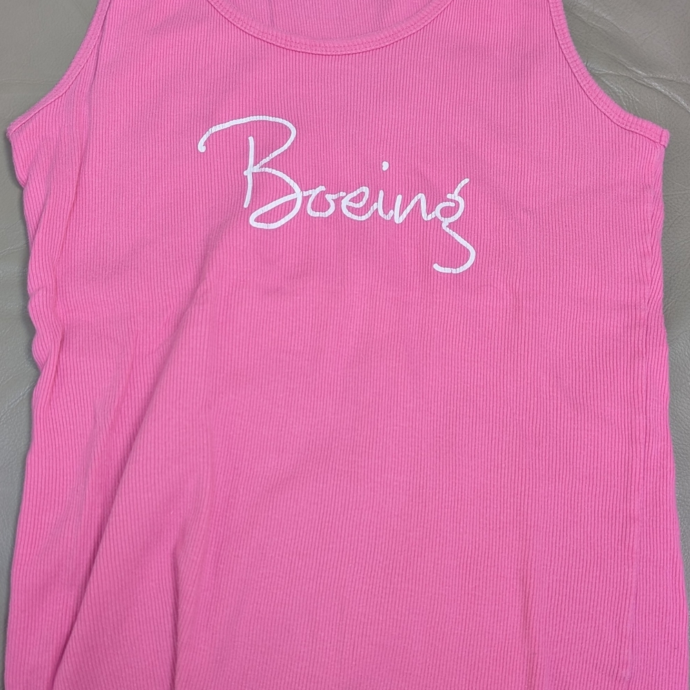 Boxercraft Boeing Pink Tank Top